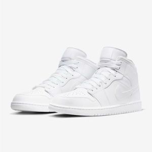 Air Jordan 1 Mid - White